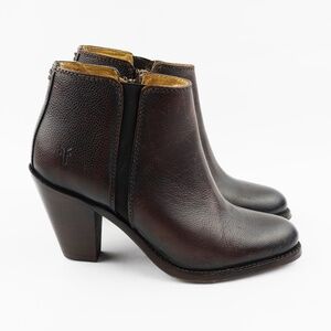 Frye Brown Ankle Boots
